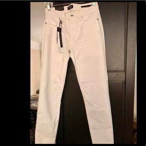 White Banana Republic Skinny Jeans